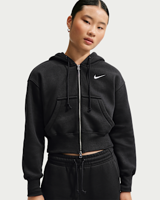 新品　ナイキ ウィメンズ ルーズ クロップド フルジップ パーカー　ストーン NIKE公式】ナイキ スポーツウェア フェニックス フリース ウィメンズ